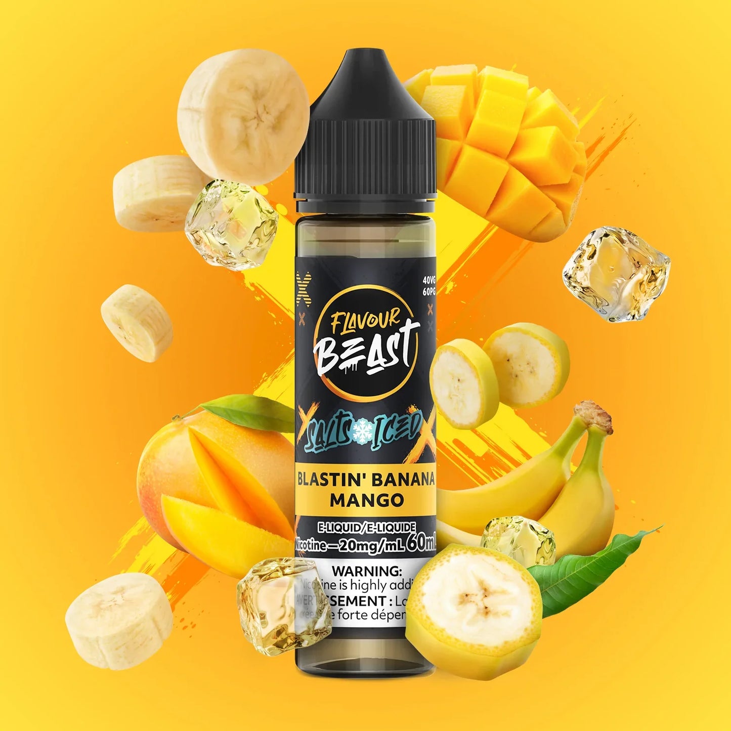 Flavour Beast Salt Nic E-Liquid 60ml | 20mg ( All Flavours )