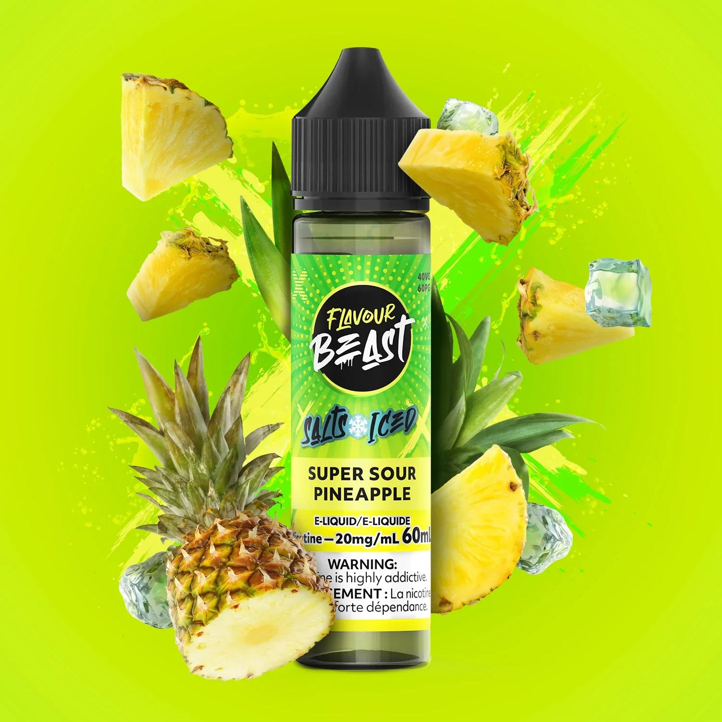 Flavour Beast E-Liquid - Super Sour Pineapple