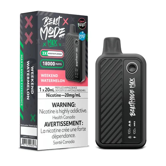 Flavour Beast Beast Mode Max 18K Disposable - Weekend Watermelon