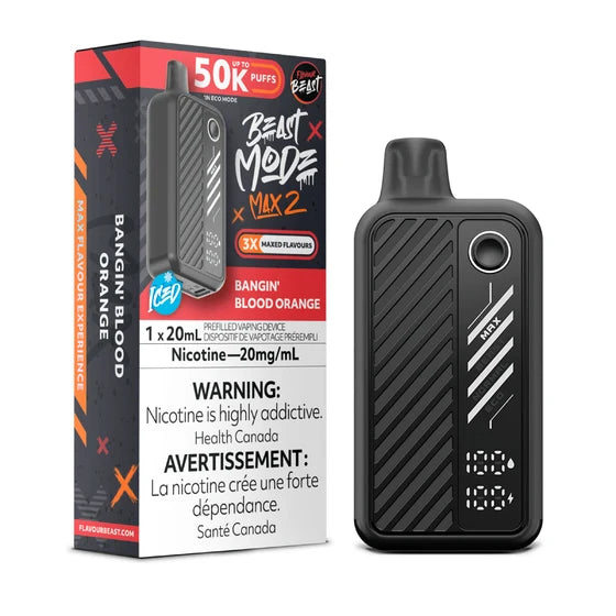 Flavour Beast Disposable vape in Bangin' Blood Orange