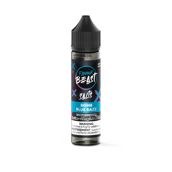 Flavour Beast E-Liquid - Bomb Blue Razz 20mg/60mL