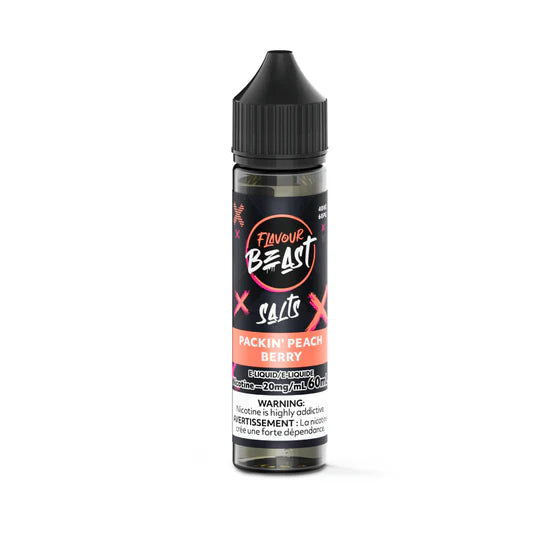 Flavour Beast E-Liquid - Packin' Peach Berry 20mg/60mL