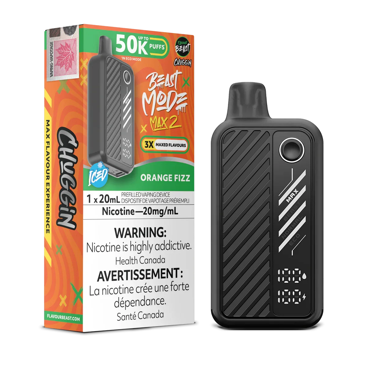 Flavour Beast Mode Max 2 50K Disposable Vape (All Flavours) ( 20 mg )