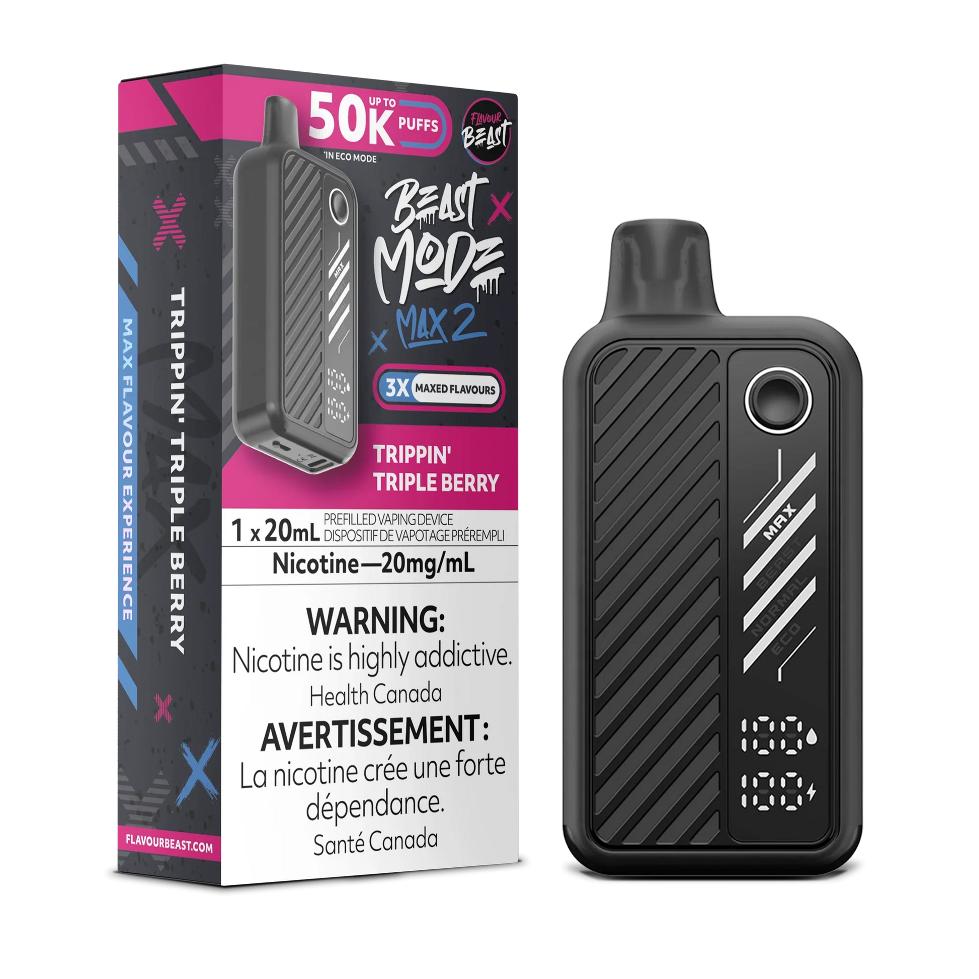 Trippin' Triple Berry - Flavour Beast 