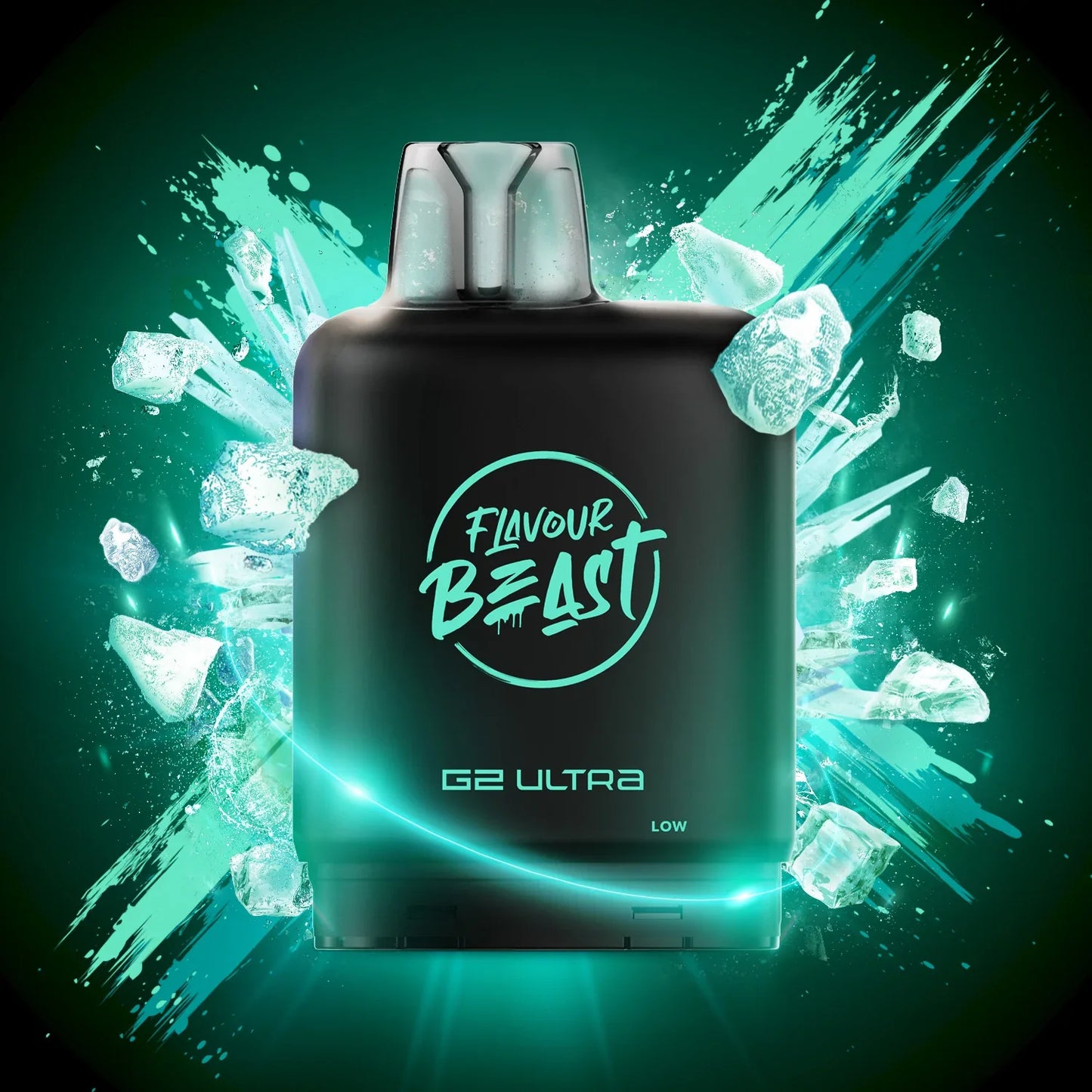 Extreme Mint Iced  - 50k Level X Flavour Beast Boost Pod 20mL - (without battery)