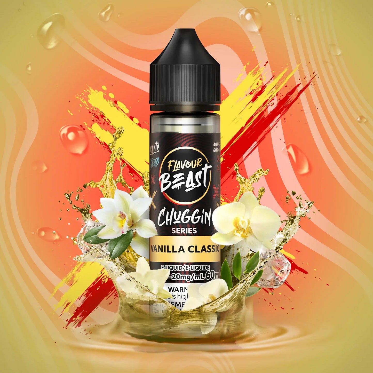 Chuggin Vanilla Classic (Iced) - Flavour Beast E-Liquid ( 20mg/60mL )