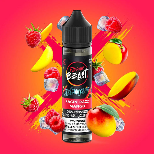 Flavour Beast E-liquid- Ragin' Razz Mango (ICED)