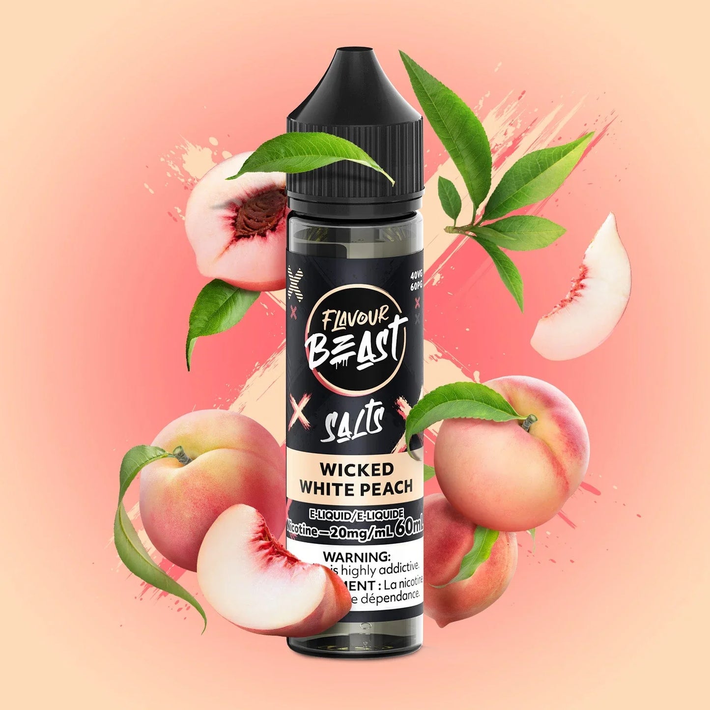 Flavour Beast E-Liquid - Wicked White Peach