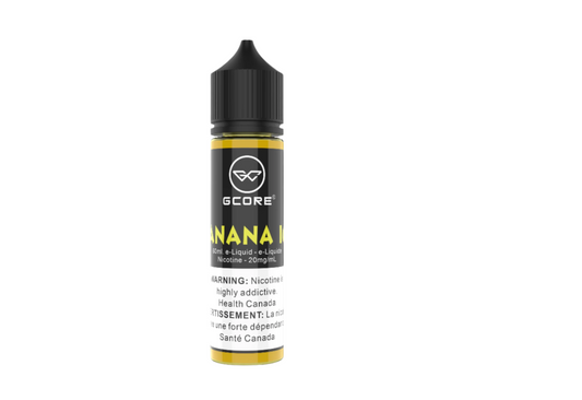 E-liquide Gcore 60 ml - BANANA ICE (20 mg)