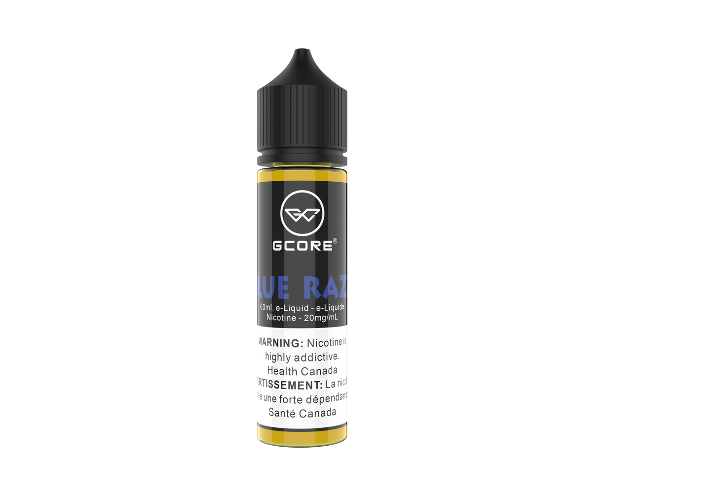 E-liquide Gcore 60 ml - BLUE RAZZ (20 mg) 60 ml