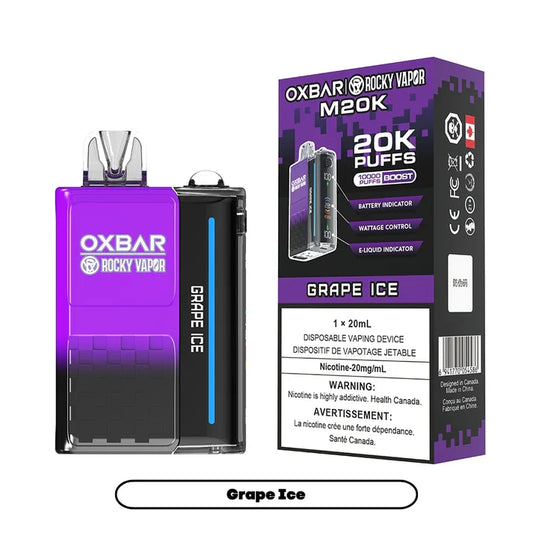 Rocky Vapor Oxbar M20K - Raisin Glacé