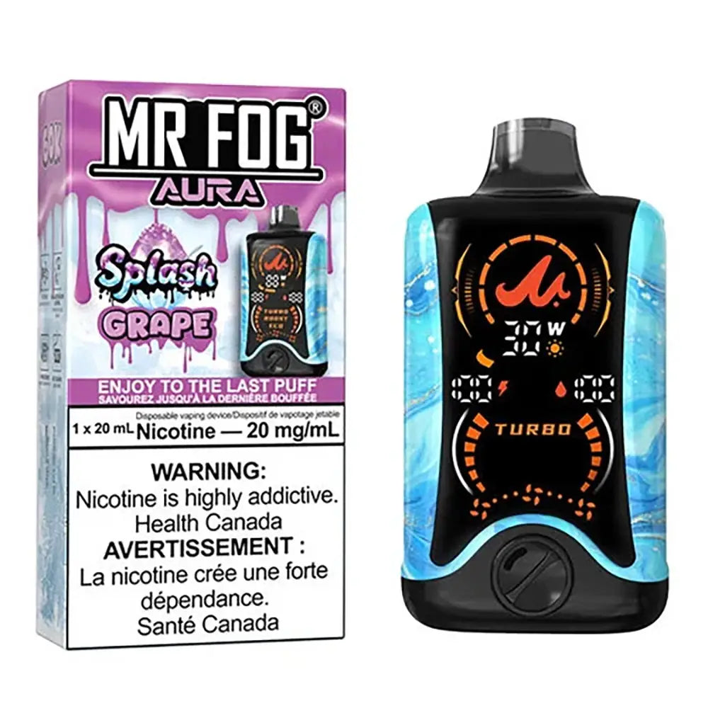 Grape- Mr Fog Splash 60K Disposable Vape