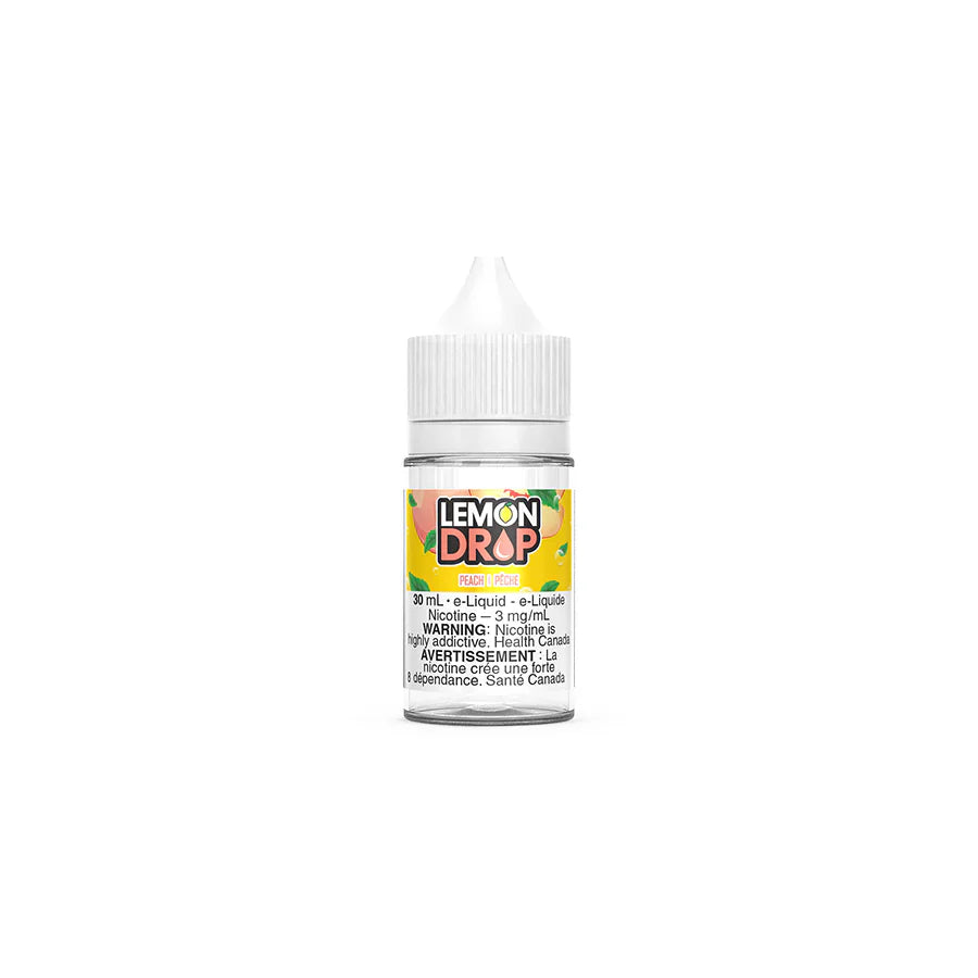 Base libre en gouttes de citron, 30 ml, pêche