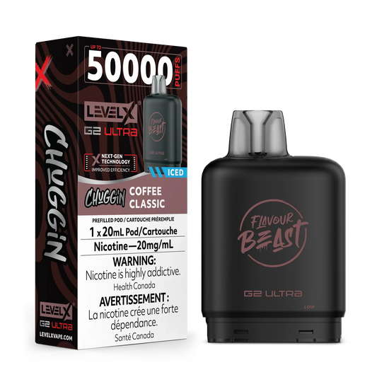Chuggin Coffee Classic (Iced) Level x g2 ultra pod