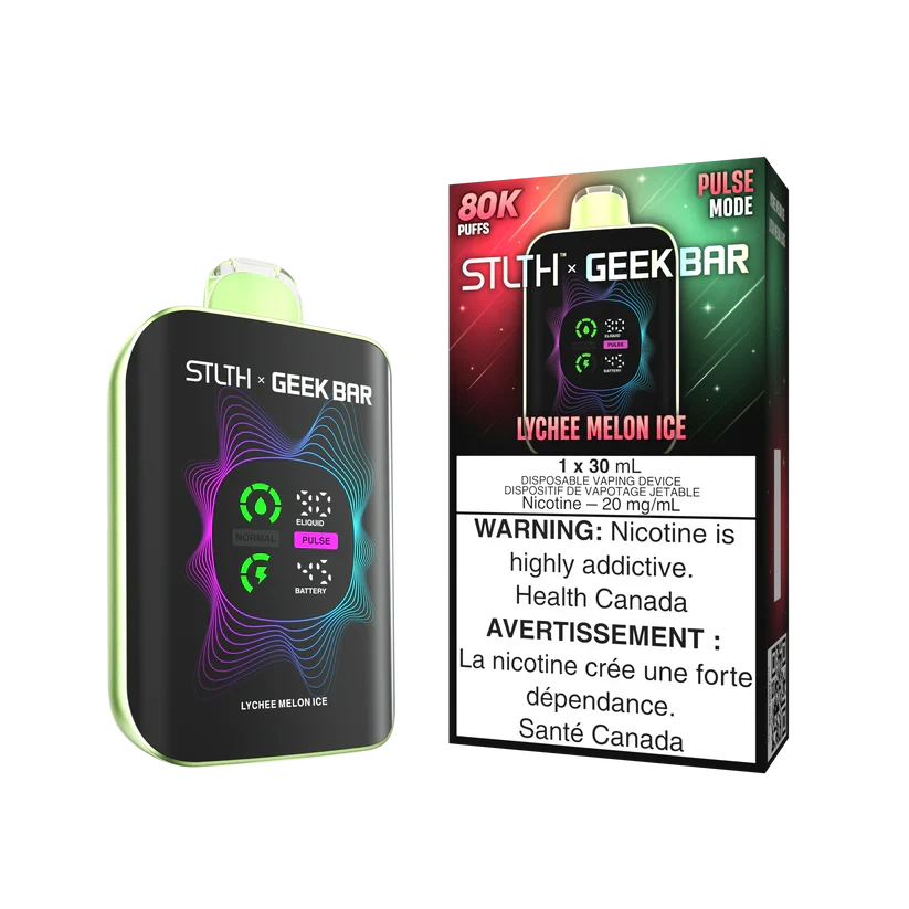Lychee Melon Ice- STLTH x Geek Bar 80K Disposable Vape