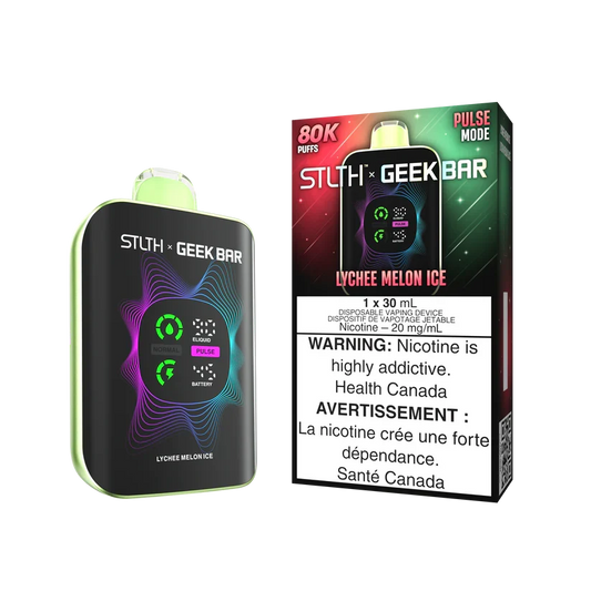 Lychee Melon Ice- STLTH x Geek Bar 80K Disposable Vape