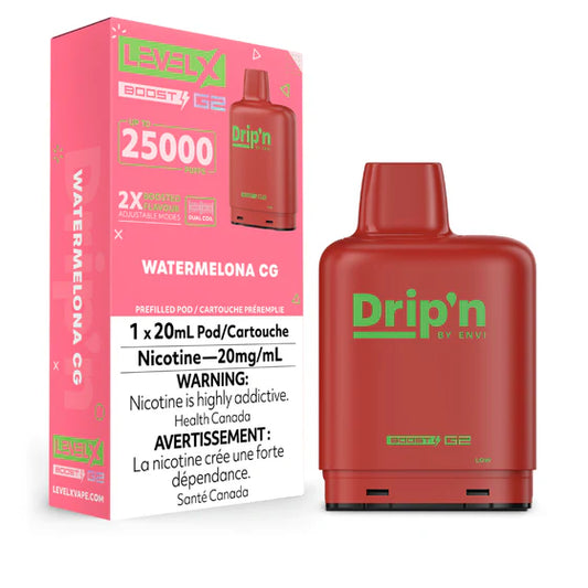 Level x Drip'n Pod 25000-20ml-Watermelona CG