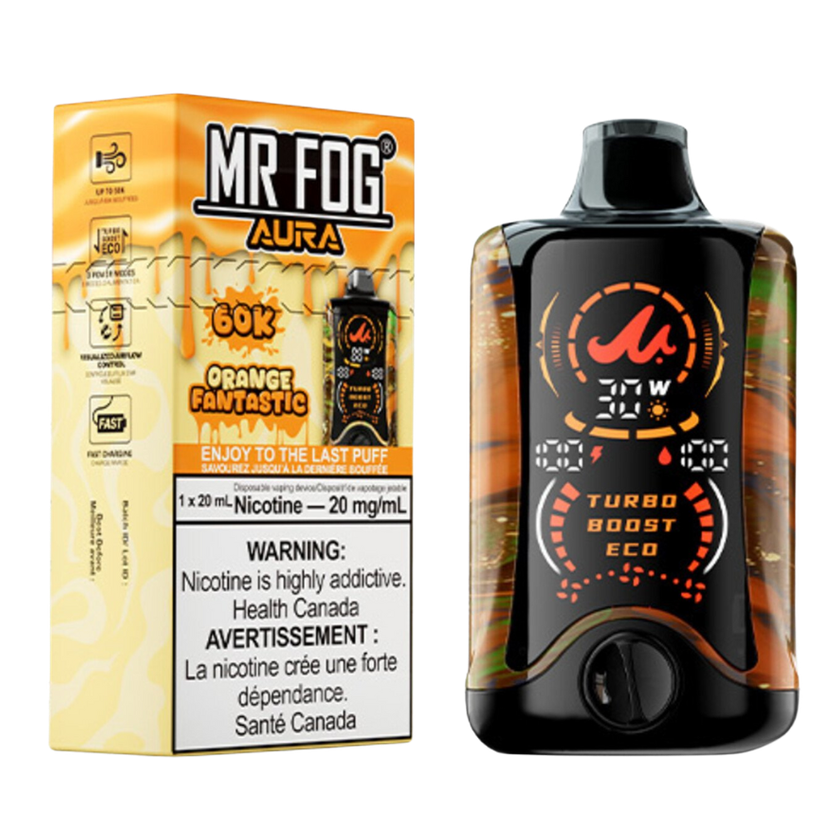 Orange Fantastic - Mr Fog 60K Disposable Vape Splash ( 20mg )