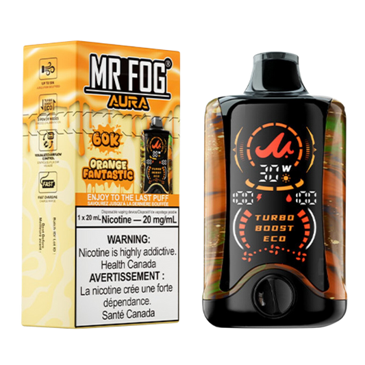 Orange Fantastic - Mr Fog 60K Disposable Vape Splash ( 20mg )