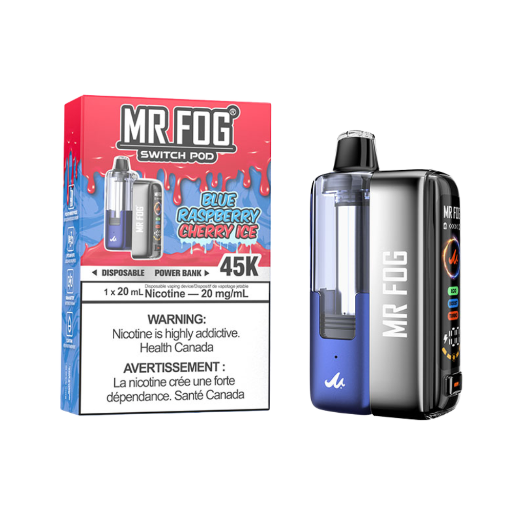Mr Fog Switch 45K Kit - Blue Raspberry Cherry Ice