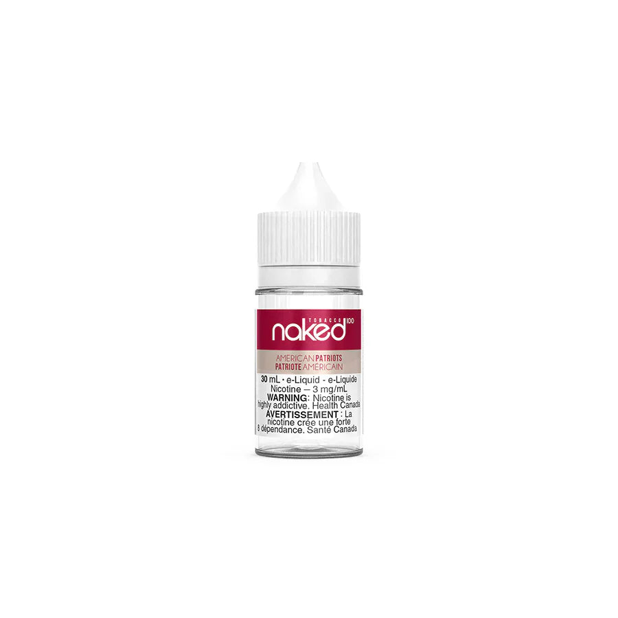 American patriots-Naked 100 30ml freebase