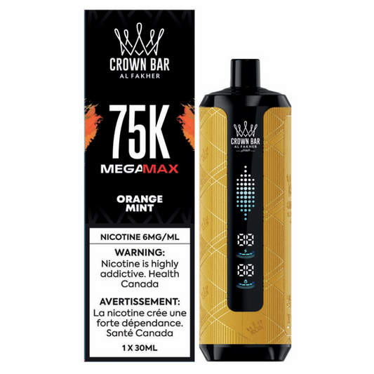 Orange Mint - Al Fakher Crown Bar Mega Max 75k