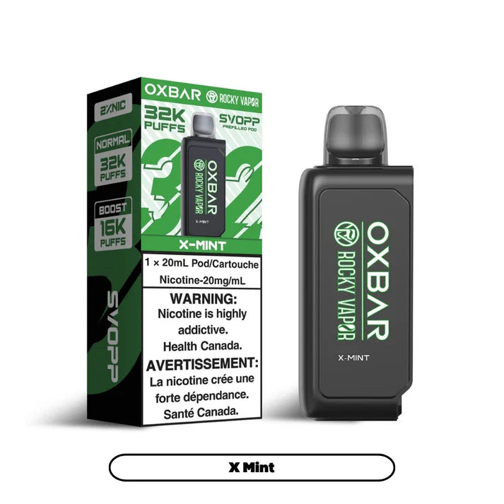 Svopp Rocky Vapor Oxbar [Dosettes préremplies] 32K - X Mint