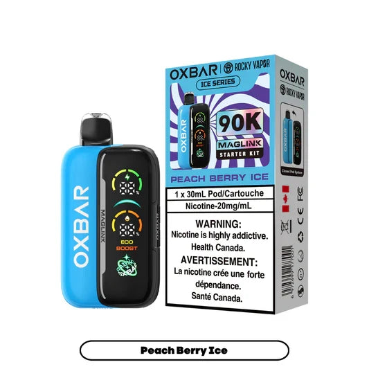 Oxbar Maglink 90K Peach Berry Ice 