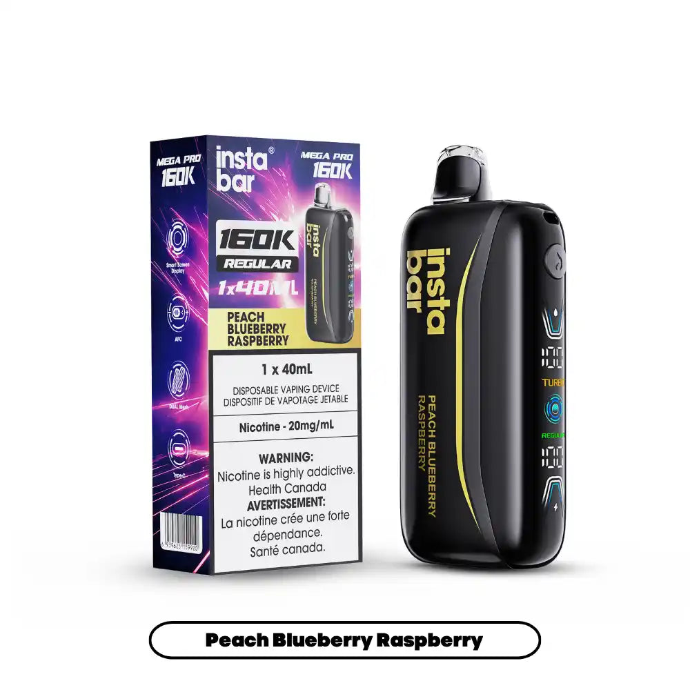 Insta Bar Mega Pro 160K Disposable Vape | Vape Delivery Calgary