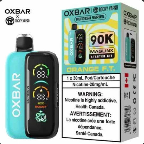 Orange F.T.  – OXBAR MagLink 90K Essential Series Starter Kit 20mg