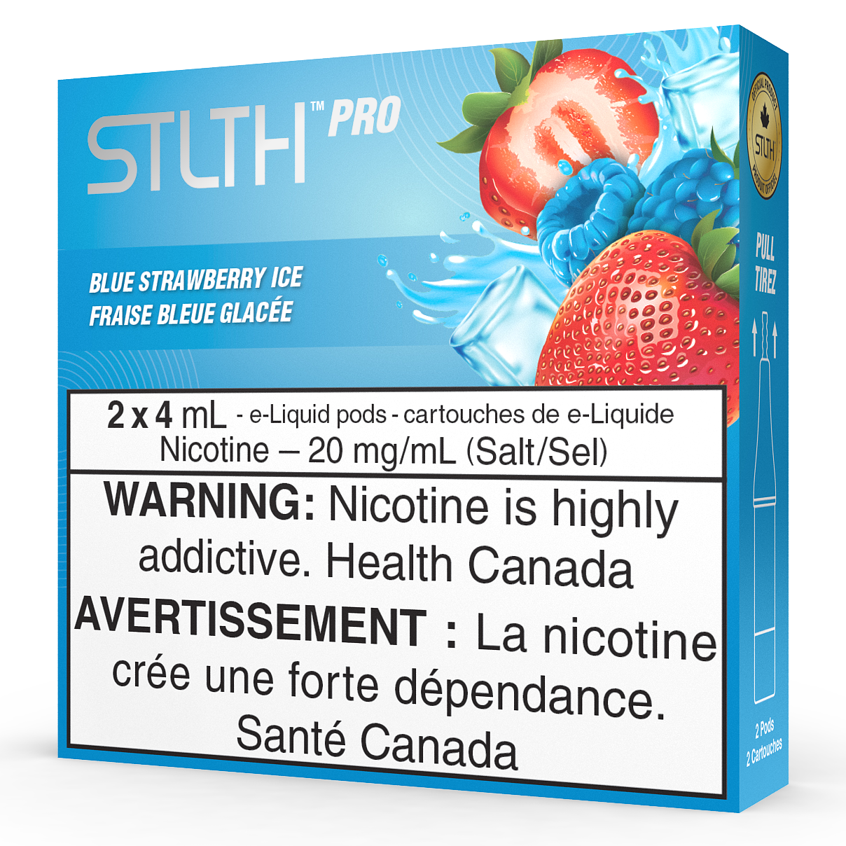 STLTH PRO POD PACK - BLUE STRAWBERRY ICE