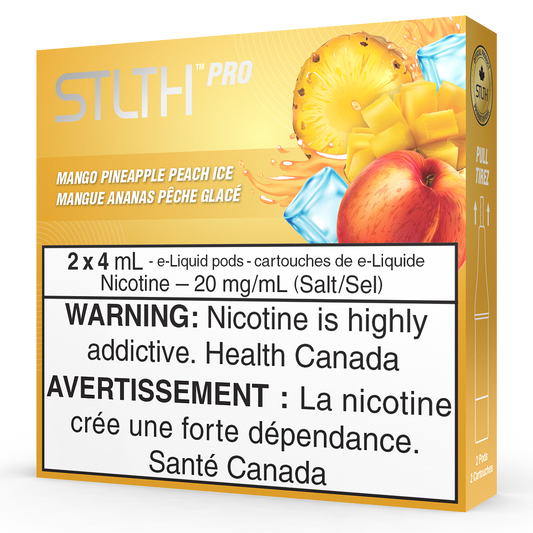 STLTH PRO POD PACK - MANGO PINEAPPLE PEACH ICE