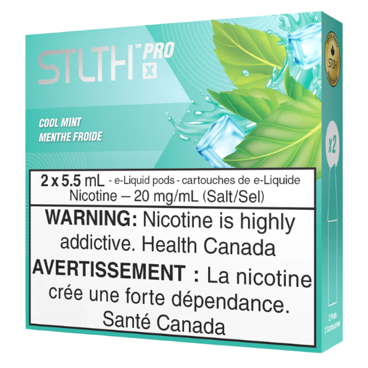 STLTH PRO X POD PACK - COOL MINT