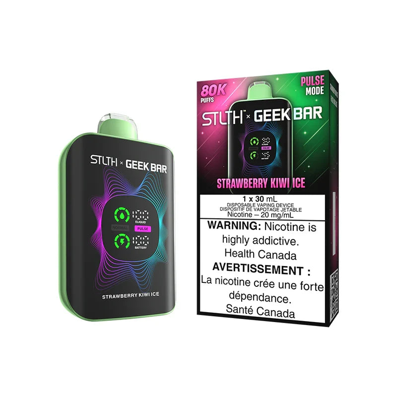 STRAWBERRY KIWI ICE - STLTH X GEEK BAR 80K DISPOSABLE VAPE?