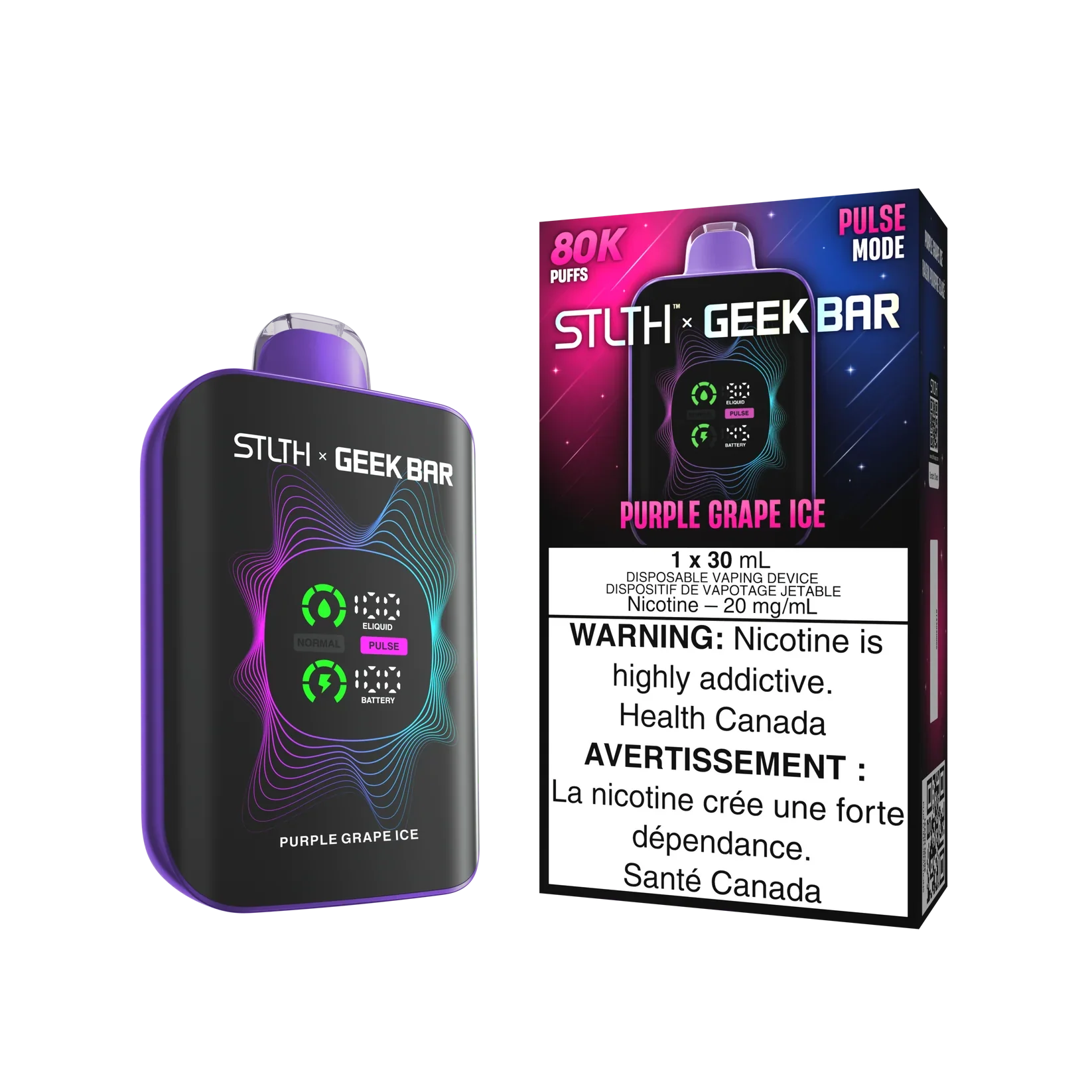 STLTH X Geek Bar 80K disposable