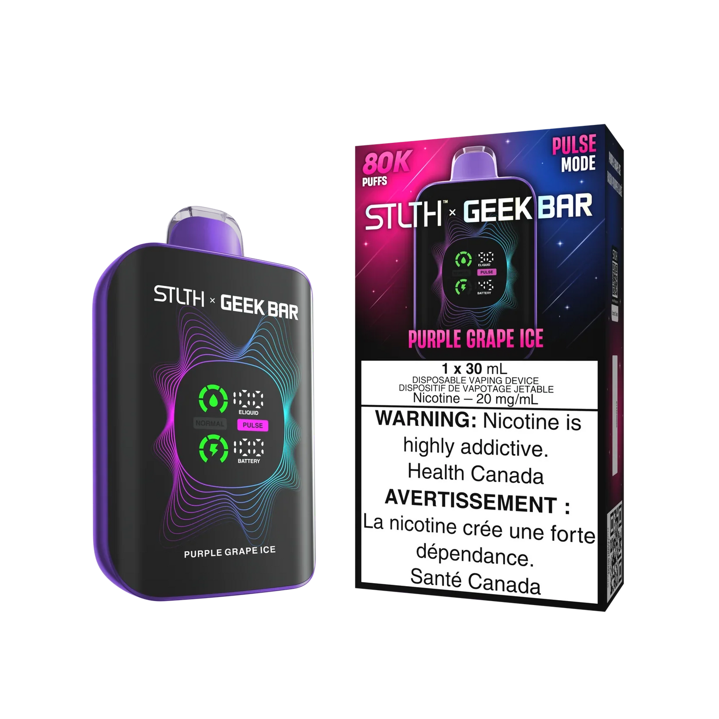 STLTH X Geek Bar 80K disposable
