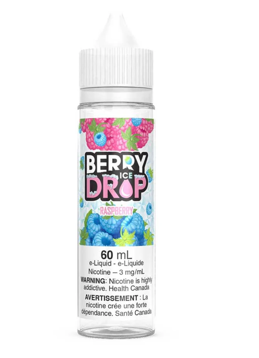 Raspberry by Berry Drop ice freebase - 60ml / 3 MG