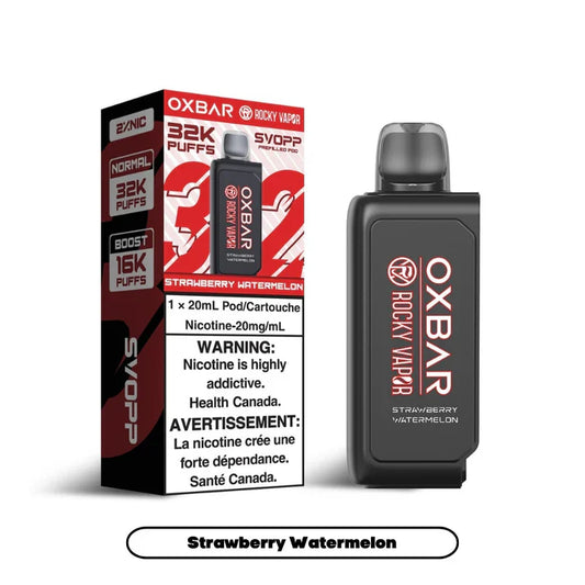 Svopp Rocky Vapor Oxbar [Dosettes préremplies] 32K - Fraise Pastèque