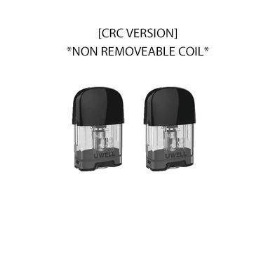 Capsules de remplacement pour pods UWELL CALIBURN G / KOKO PRIME (lot de 2)