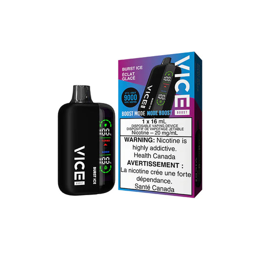 Vice Boost 9000 Puffs Vape jetable - Glace éclatée