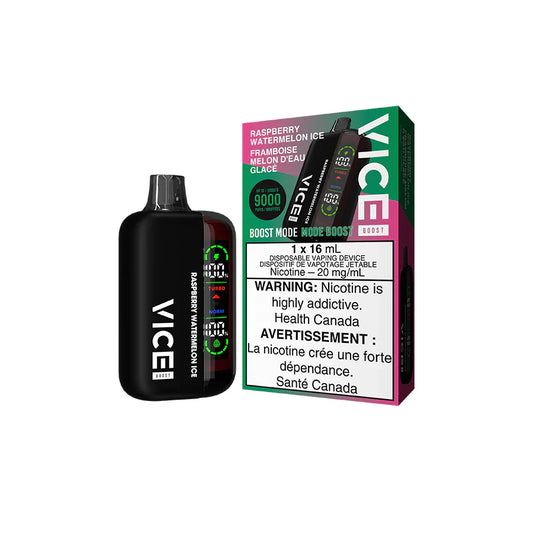 Vice Boost 9000 Puffs Disposable Vape-Raspberry watermelon ice