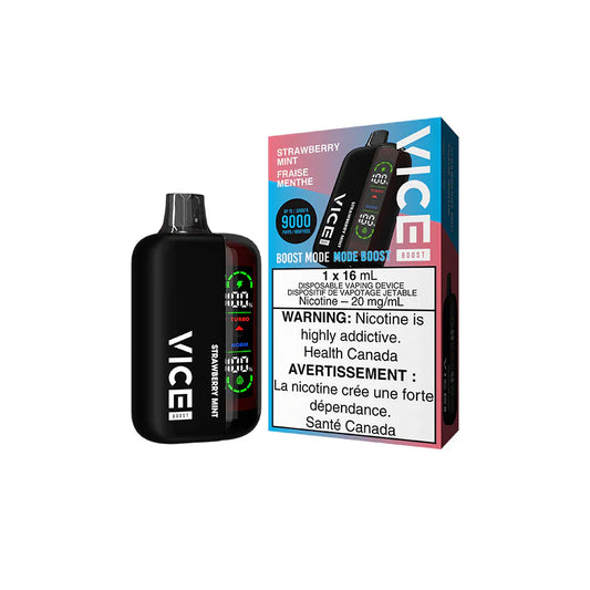 Vice Boost 9000 Puffs Vape jetable - Menthe fraise