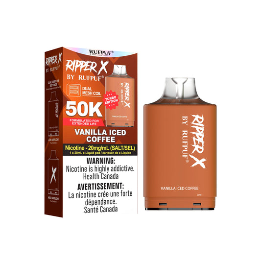 Ripper x 50k Disposable Pod-Vanilla Iced Coffee