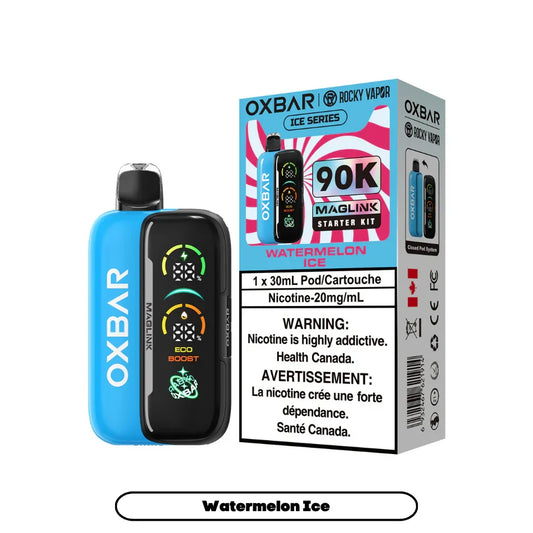 Watermelon Ice Vape – OXBAR MagLink 90K Essential Series Starter Kit 20mg