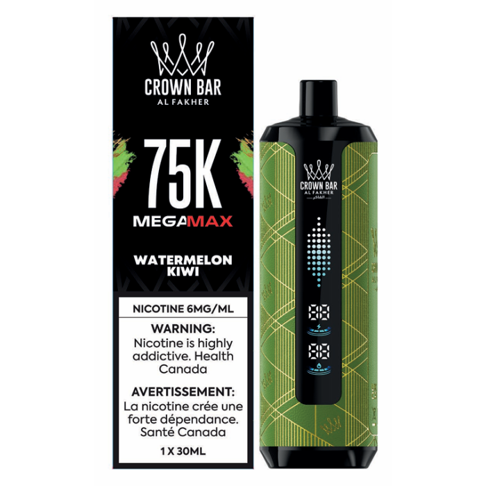 Watermelon Kiwi - Al Fakher Crown Bar Mega Max 75k
