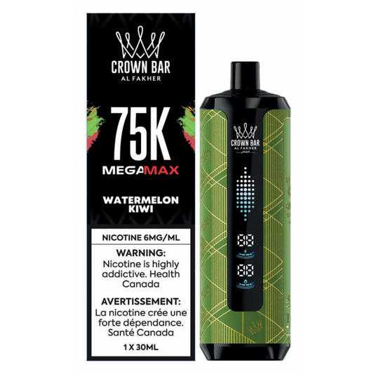 Watermelon Kiwi - Al Fakher Crown Bar Mega Max 75k
