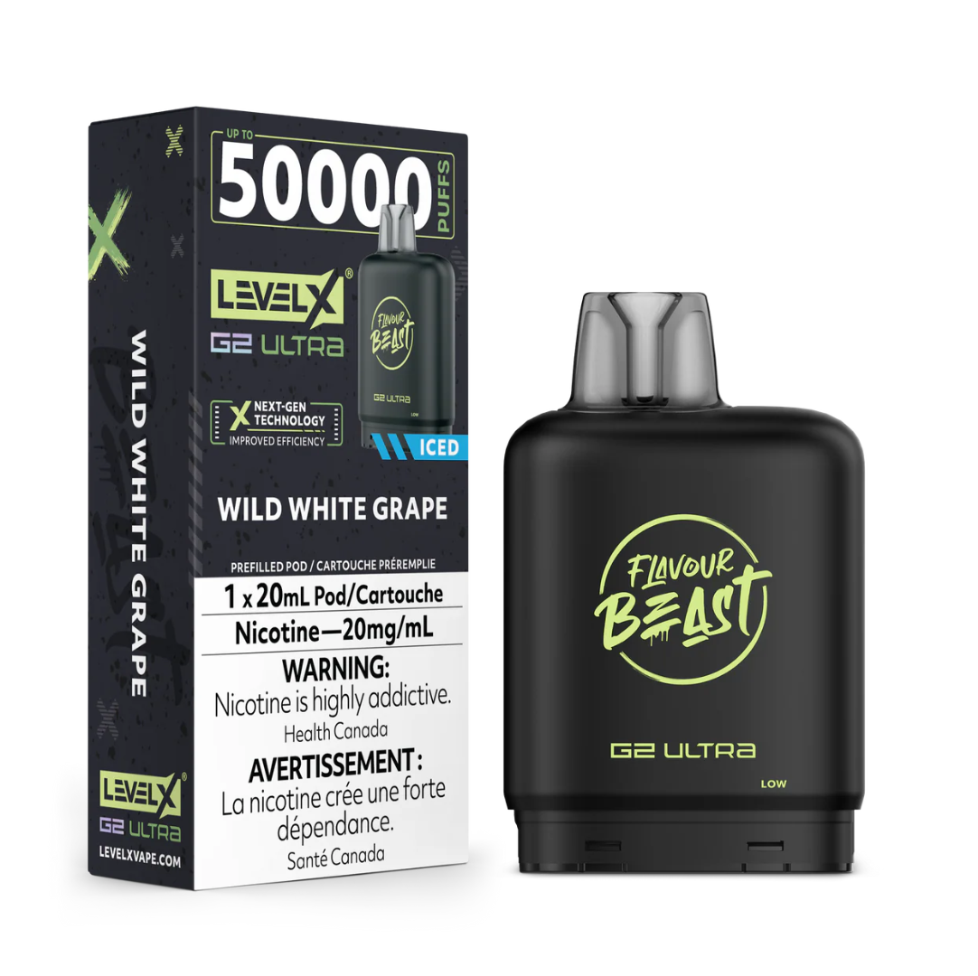 Wild White Grape Iced - Flavour Beast Level X G2 Ultra 