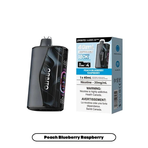 ORBITO LUMO AI PRO 180k Disposable Vape 40ML [ALL FLAVOURS] - Calgary Vape Shop