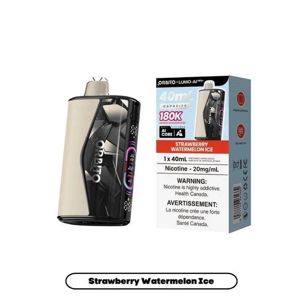 ORBITO LUMO AI PRO 180k Disposable Vape 40ML [ALL FLAVOURS] - Calgary Vape Shop