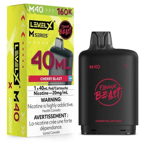 Level X Flavour Beast M40 160K Puff Pod  (All flavours ) | Vape delivery calgary